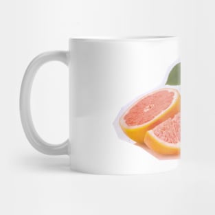 Orange Slice Leaf Mug